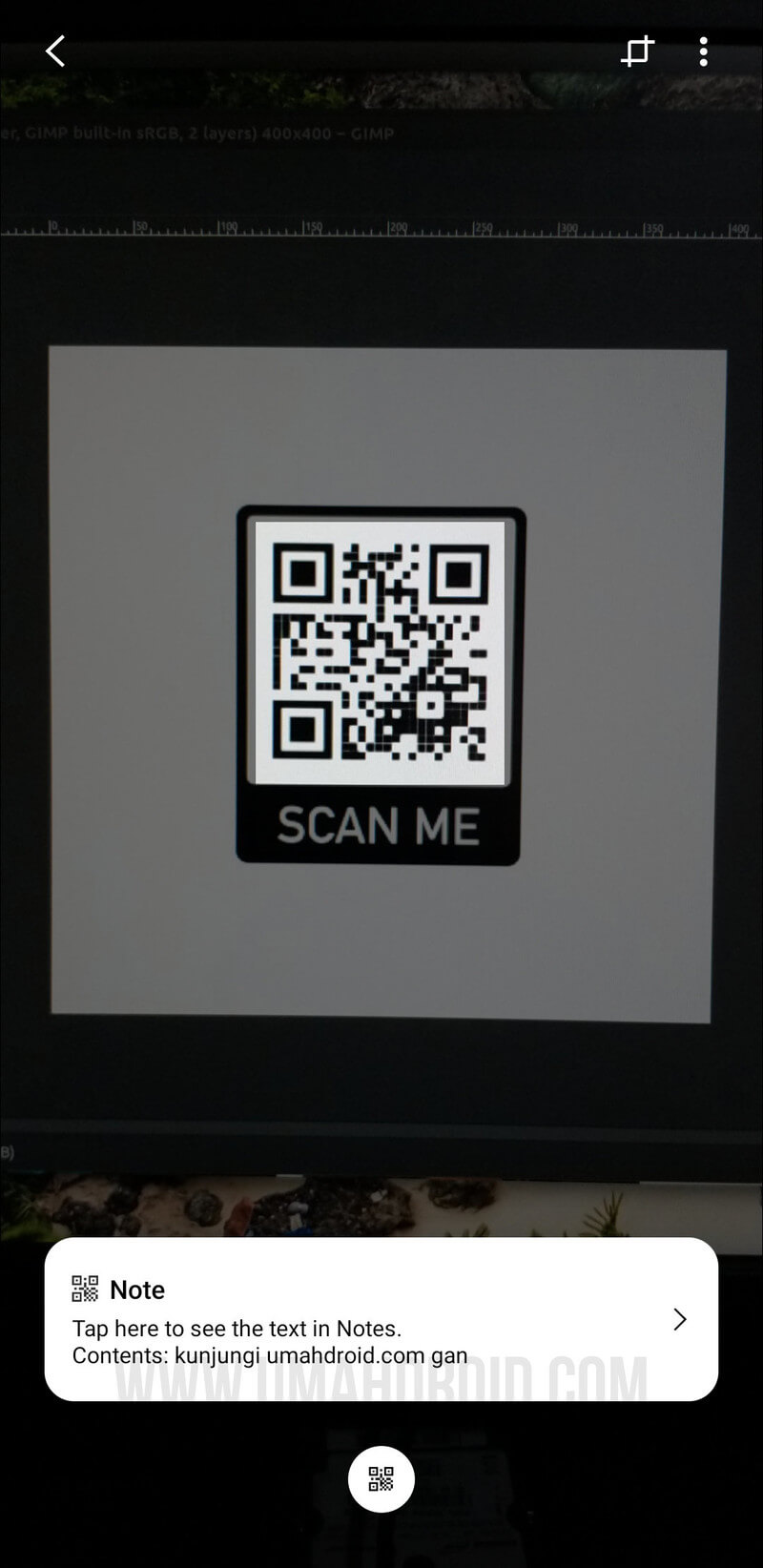 Cara Scan QR Code di Samsung Tanpa Aplikasi Tambahan 2022 - Umahdroid