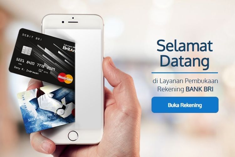 Syarat dan Cara Buka Rekening BRI Online Antiribet Halaman all - Kompas.com