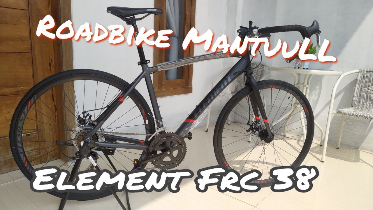 Roadbike Sepeda Balap Element frc 38 Black - YouTube