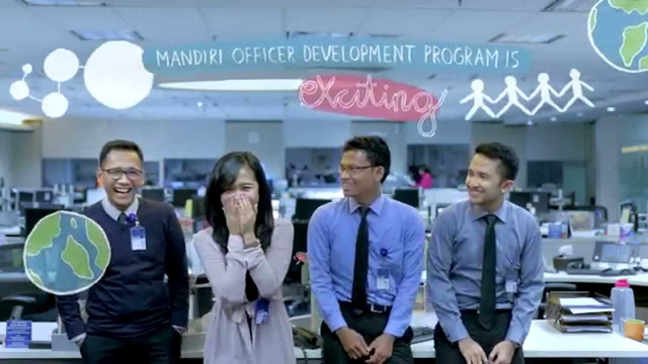 mandiri officer development program - YouTube