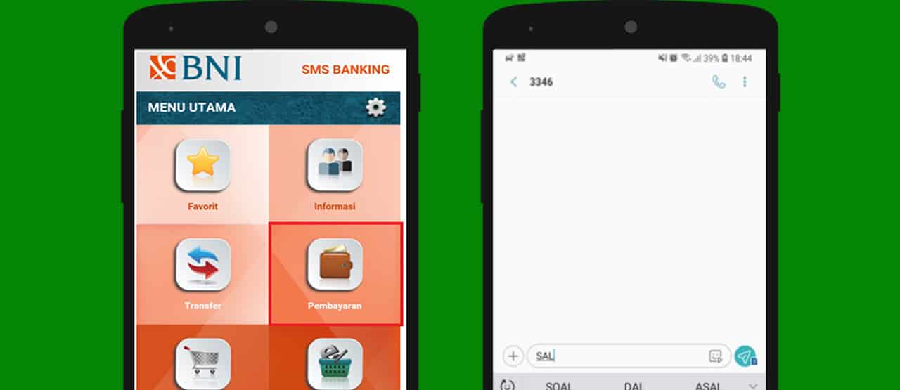BNI SMS Banking: Cara Daftar / Format / Biaya SMS untuk Transfer, Cek Saldo